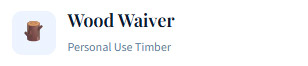 Wood Waiver